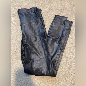 Spanx Faux Leather Leggings
